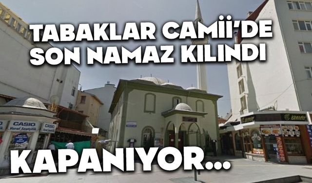 Bolu’da, tarihi cami ibadete kapanıyor