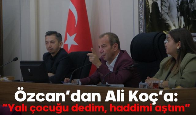 Özcan’dan Ali Koç’a: “Yalı çocuğu dedim, haddimi aştım”