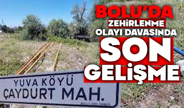 Yuva Köyü’nde su davasında son gelişme...