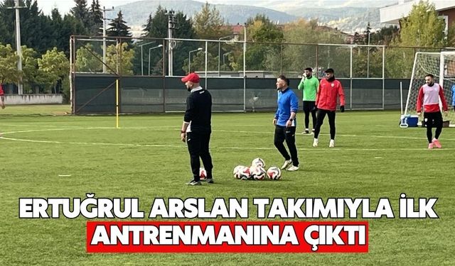 Boluspor’da Yeni Dönem Başladı: Ertuğrul Arslan Takımıyla İlk Antrenmanına Çıktı