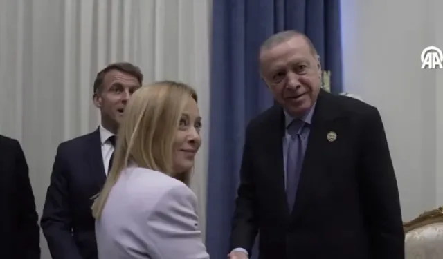 Cumhurbaşkanı Erdoğan'dan Meloni'ye: Sigarayı bırak