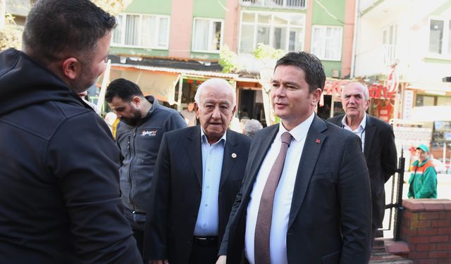 Başkan Aydın’dan Maksem Mahallesini mutlu eden ziyaret