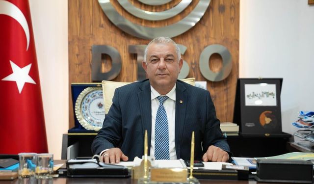 DTSO Başkanı Erdoğan Bıyık "Ülkemizi üretim, istihdam, bilim ve teknolojiyle daha müreffeh yarınlara taşıyoruz"