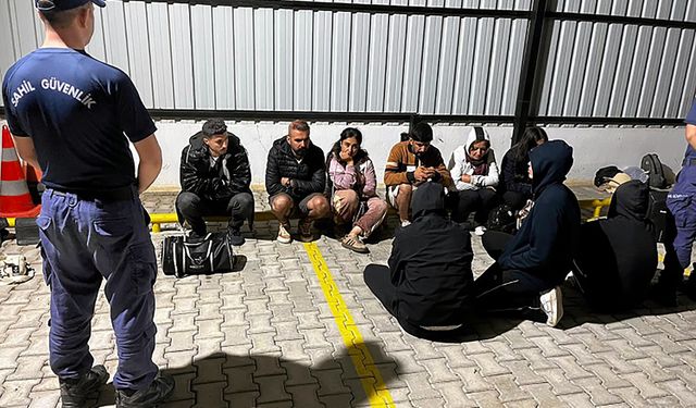 Fethiye’de 3’ü çocuk 20 düzensiz göçmen yakalandı