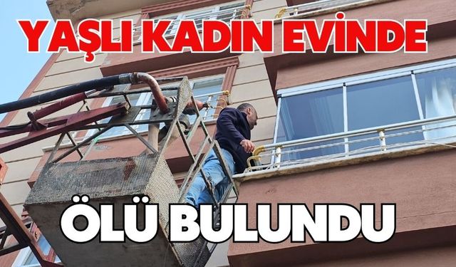 Yaşlı kadın evinde ölü bulundu