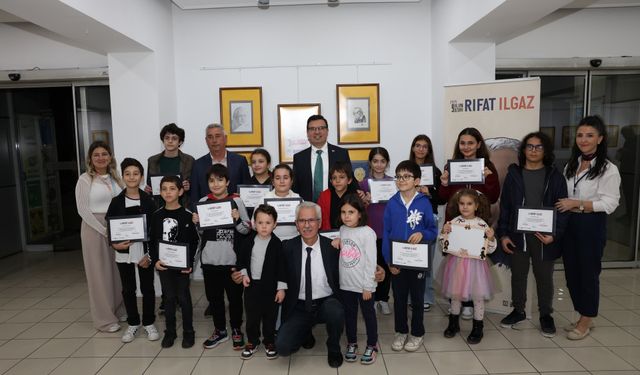 Rıfat Ilgaz’ın Öksüz Civciv’i çocukların karikatürlerinde hayat buldu