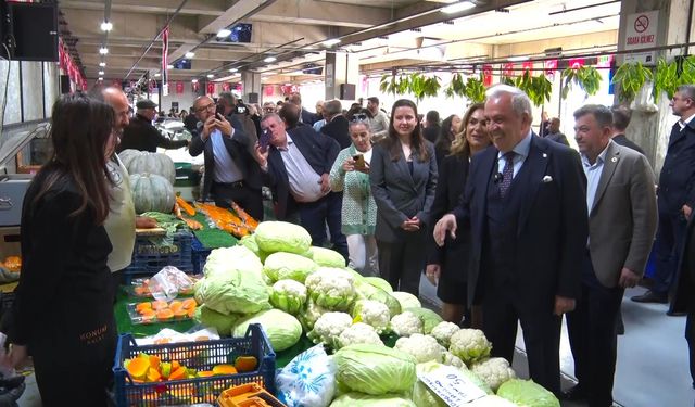 Balat Mahallesi modern pazar alanına kavuştu