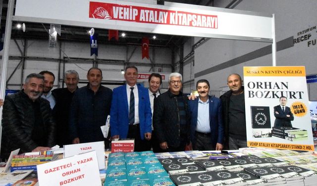 Orhan Bozkurt, "Suskun Kentin Çığlığı" ile okurlarıyla buluştu