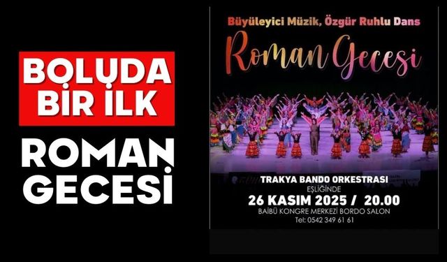Boluda bir İlk Roman Gecesi