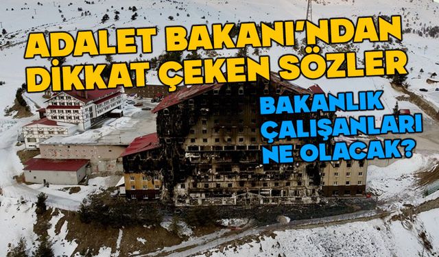 Adalet Bakanı'ndan Kartalkaya davası açıklaması