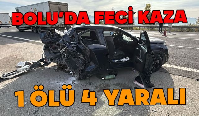 Bolu'da 9 yaşındaki çocuk kazada hayatını kaybetti