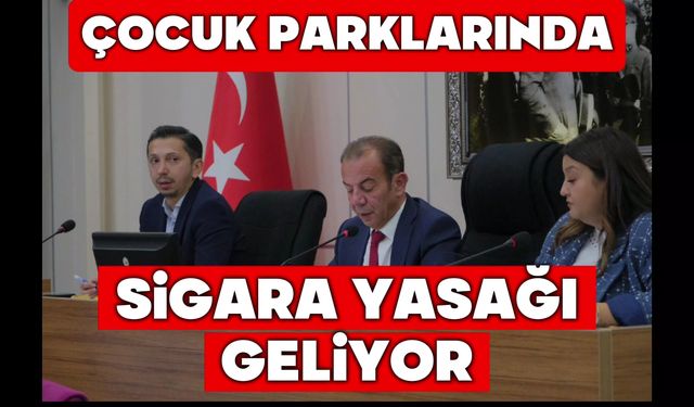 Çocuk parklarında sigara yasağı geliyor!