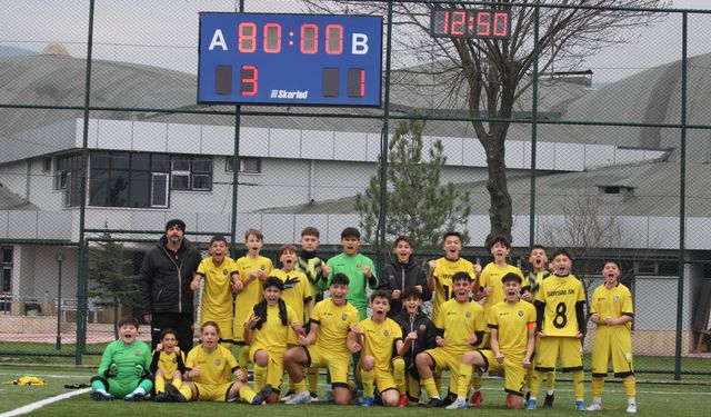 Sahasında Etkili Oynayan Soysalspor U14 3 Puanı Aldı