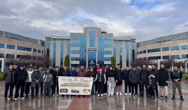 Karabük'te uluslararası standartlarda tek oryantiring haritası KBÜ'de