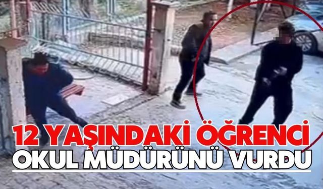 12 yaşındaki öğrenci okul müdürünü vurdu