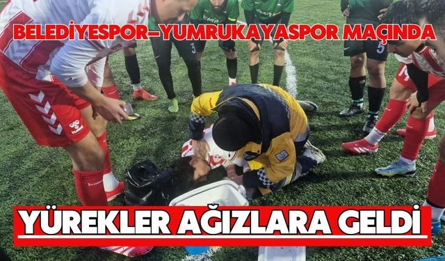 Belediyespor–Yumrukayaspor Maçında Yürekler Ağızlara Geldi