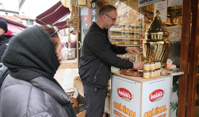 Kışın vazgeçilmezi salep yoğun ilgi görüyor