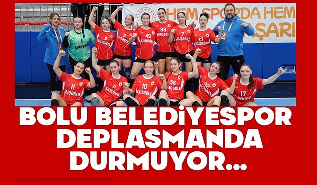 Bolu Belediyespor Kadın Hentbol Takımı Durmuyor