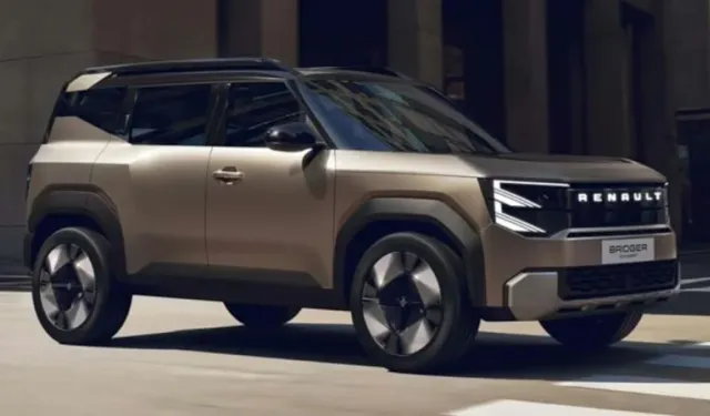 Renault, yeni kompakt SUV modeli Bridger'ı tanıttı