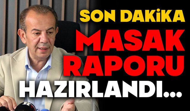 MASAK RAPORU HAZIRLANDI…