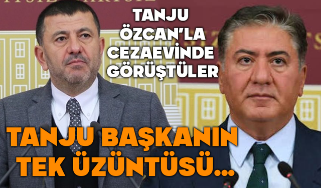 CHP’li Ağbaba ve Emir’den Sincan Cezaevi’nde Tanju Özcan’a Ziyaret