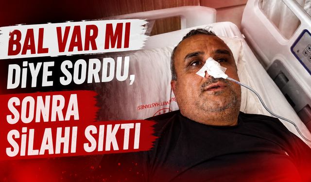 "Bal var mı diye sordu, sonra silahı sıktı"