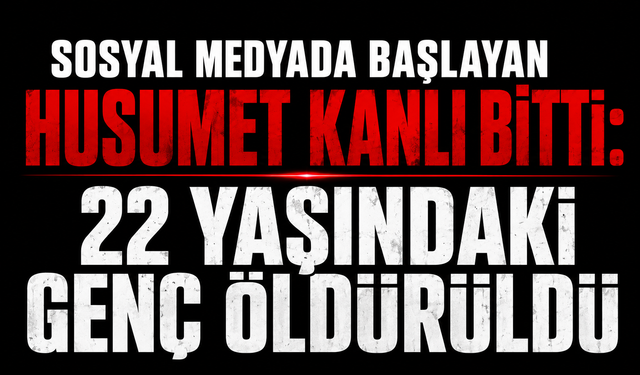 Sosyal medyada başlayan husumet kanlı bitti