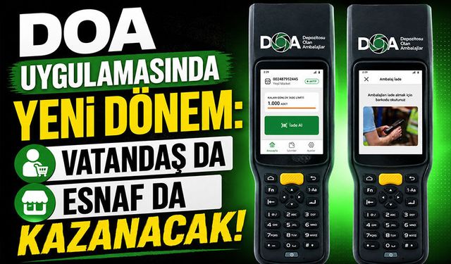 DOA uygulamasında yeni dönem: Vatandaş da esnaf da kazanacak