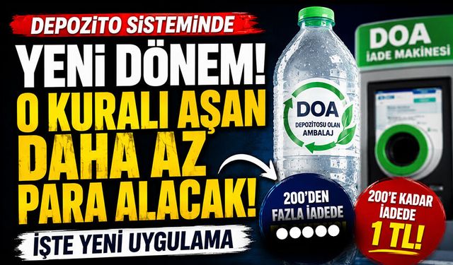 Depozitoda Yeni Dönem! O Kuralı Aşan Daha Az Para Alacak