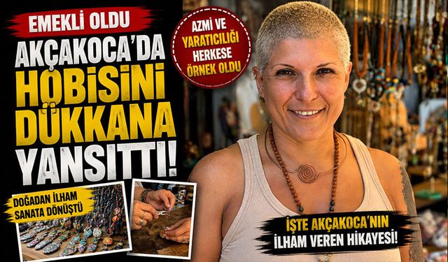 Emekli oldu hobisini dükkana yansıttı