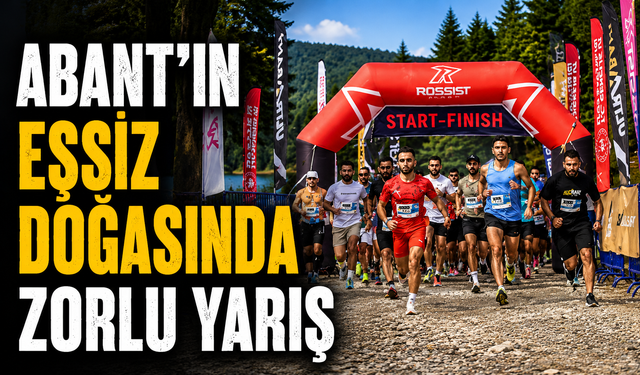 Abant’ın eşsiz doğasında zorlu yarış