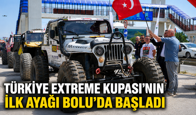 Türkiye Extreme Kupası’nın ilk ayağı Bolu’da başladı