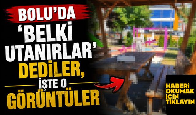 'Belki Utanırlar' Dediler, İşte o Görüntüler