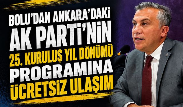 BOLU’DAN ÜCRETSİZ OTOBÜS KALDIRILACAK