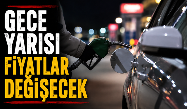 Gece yarısı fiyatlar değişecek