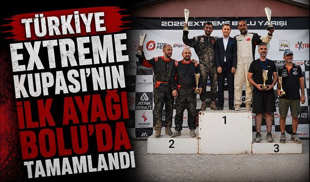 Türkiye Extreme Kupası'nın ilk ayağı Bolu’da tamamlandı