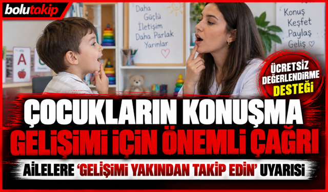 Çocukların konuşma gelişimi için ailelere önemli uyarı