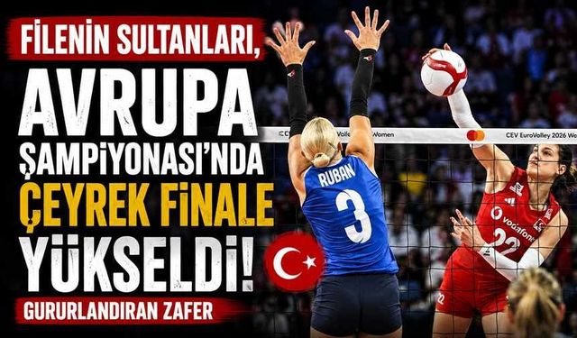 Filenin Sultanları, Avrupa Şampiyonası'nda çeyrek finale yükseldi