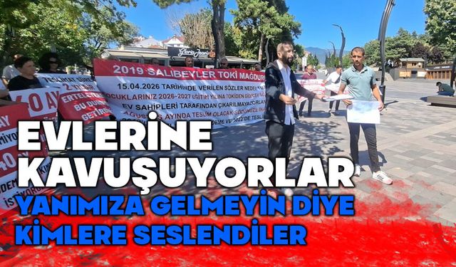 Salıbeyler TOKİ sahipleri siyasileri yanlarında istemiyor