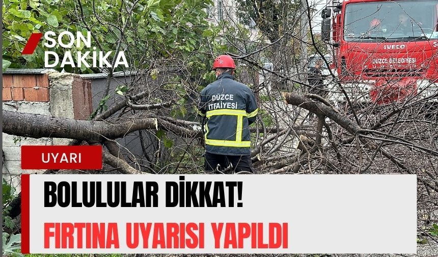 Batı Karadeniz’de fırtına uyarısı