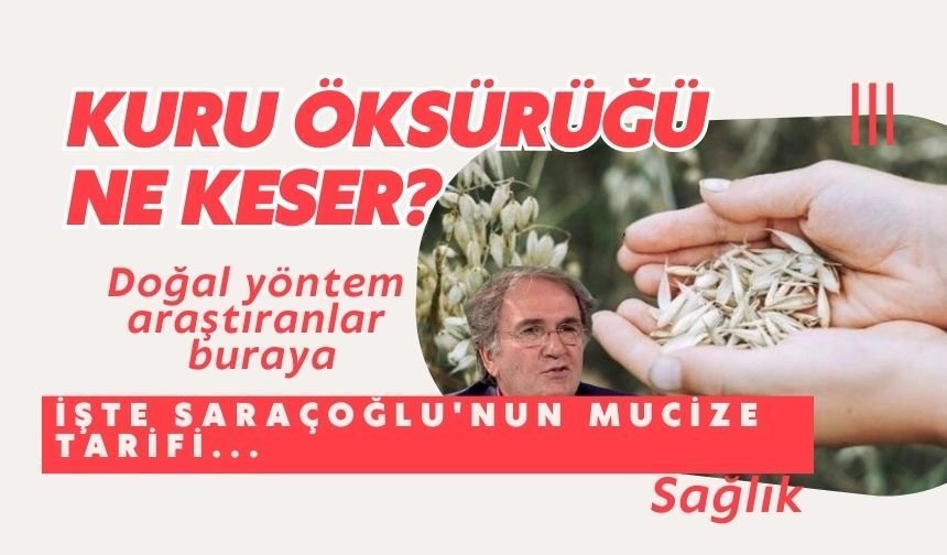 Kuru öksürüğü ne keser? Doğal yöntem araştıranlar buraya!