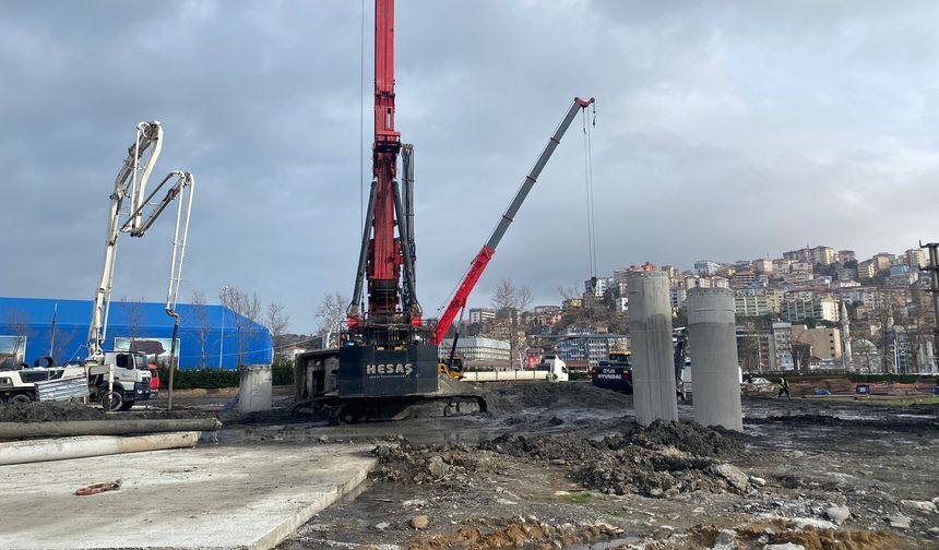 Lavuar Alanında çalışmalar aralıksız devam ediyor