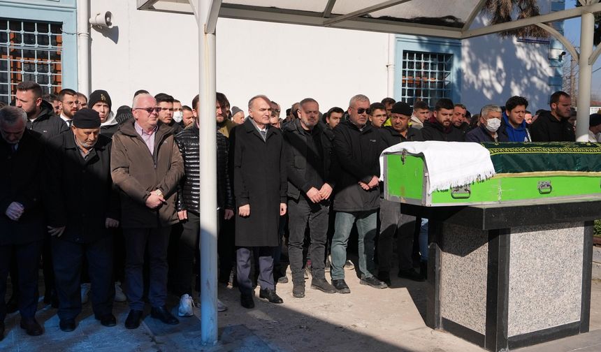 İş kazasında hayatını kaybeden Sancak son yolculuğuna uğurlandı