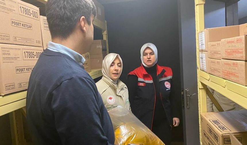Kızartmalık yağ denetimi yapıldı