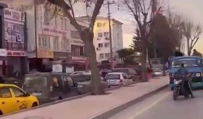 Sakarya'da İnanılmaz Görüntü