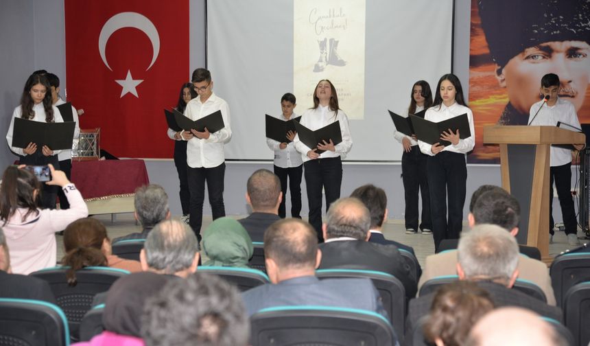 Türkeli'de 18 Mart programı