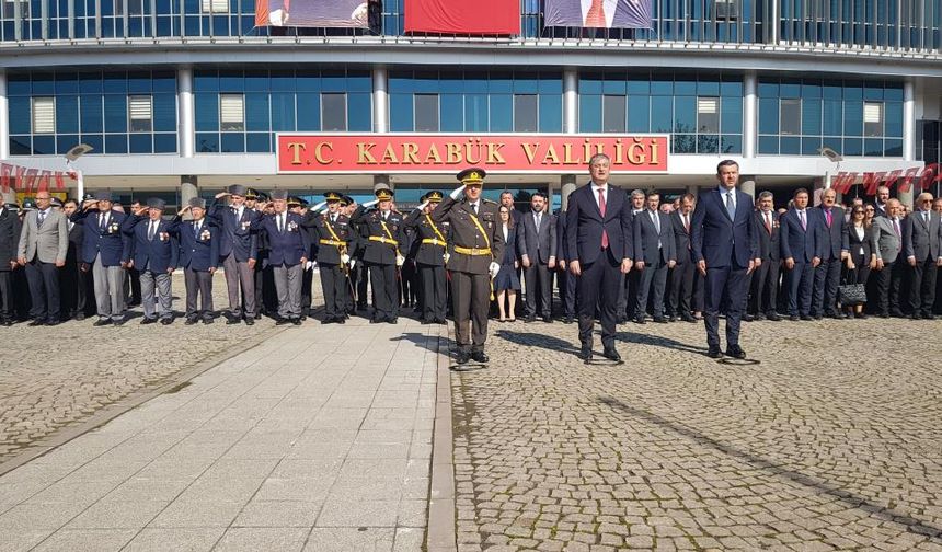 Karabük'te 29 Ekim kutlamaları başladı