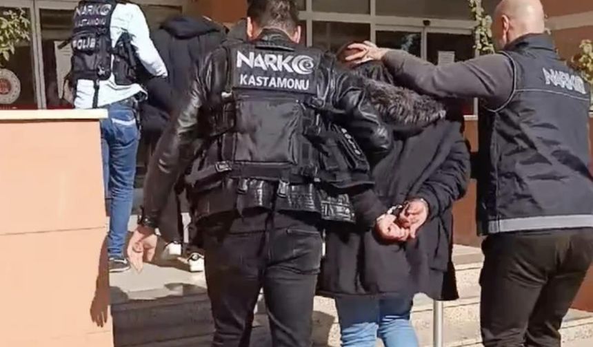 Kastamonu polisinden uyuşturucu operasyonu: 2 tutuklama