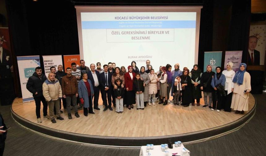 Özel gereksinimli bireylere özel beslenme semineri