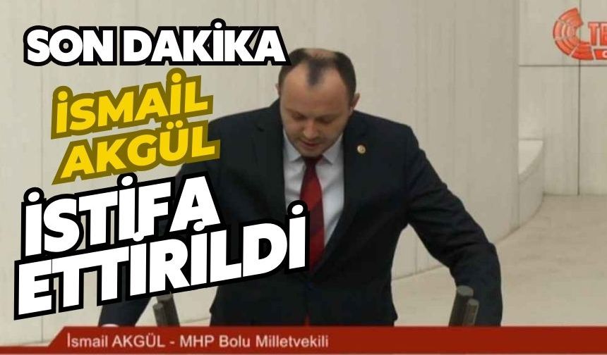 İsmail Akgül istifa ettirildi